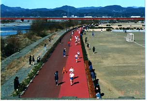 マラソン写真